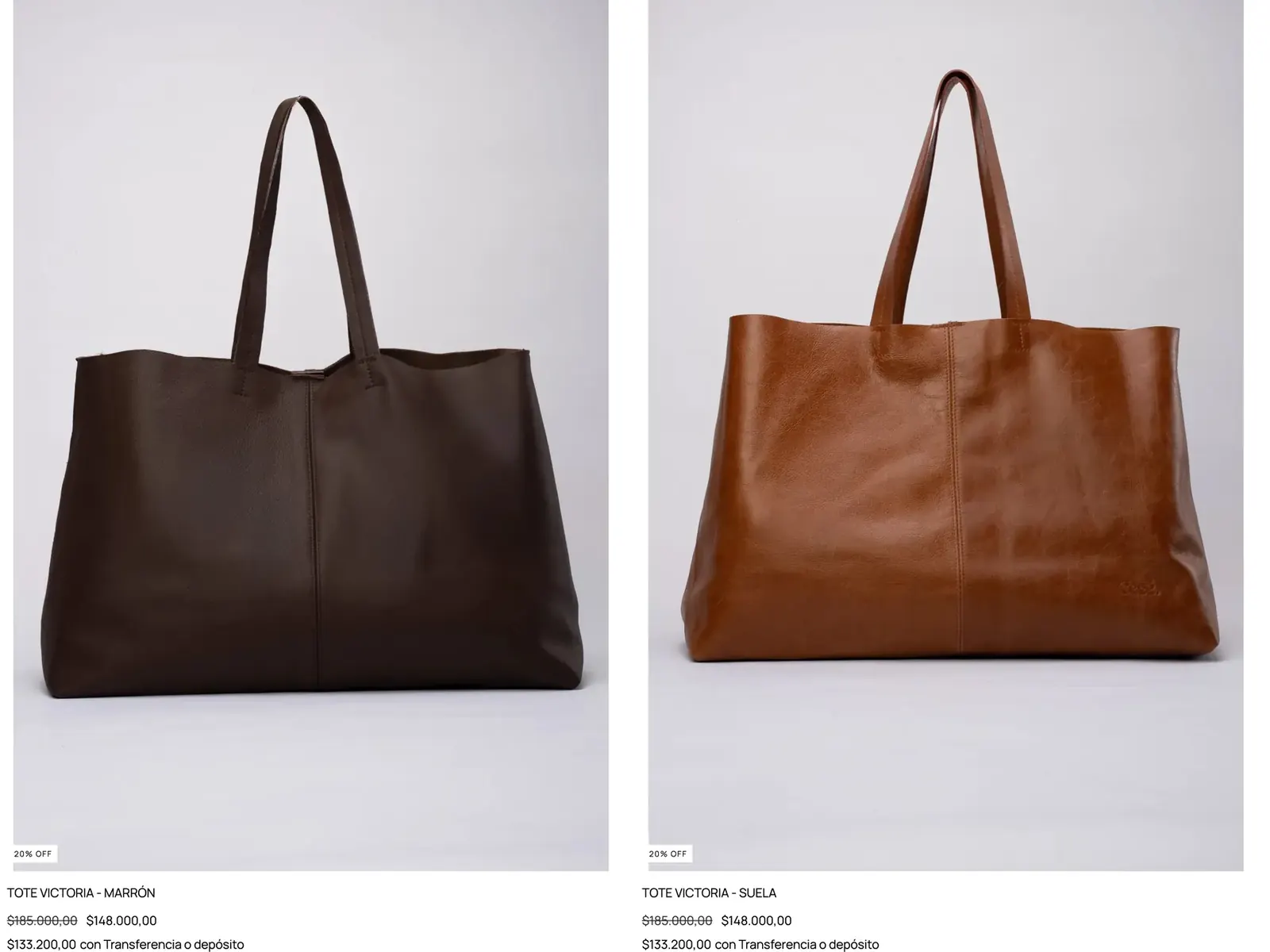 La web de Cecé Bags