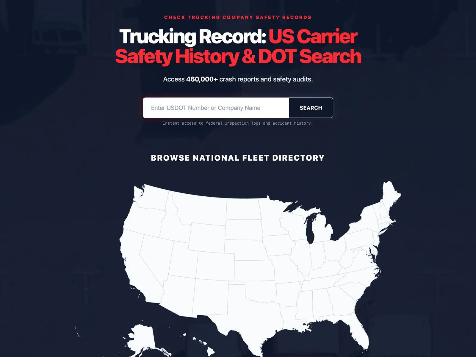 La web de Trucking Record